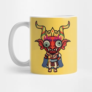 Cute Bolivian Devil Cartoon Mug